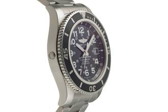 Thumbnail von Breitling Superocean II 44 Black Automatik Stahl Ref. A17392D7/BD68 B&P 2017