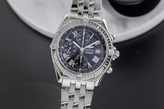  Breitling Crosswind Chronograph Stahl Automatik Herrenuhr Ref. A13355 