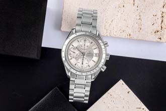 Thumbnail von Omega Speedmaster Date Chronograph Stahl Automatik Ref. 3513.30.00 Papiere 2006