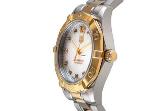 Thumbnail von TAG Heuer Aquaracer Stahl / vergoldet Quarz MOP Dial Ref. WAF1320.BBO820