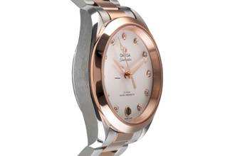 Thumbnail von Omega Seamaster Aqua Terra Stahl / Gold Automatik Damenuhr Ref. 220.20.34.20.52.001 B&P