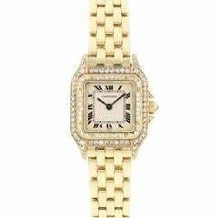  Cartier Panthère PM Yellow Gold Factory Diamonds 
