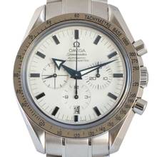 Thumbnail von Omega Speedmaster Broad Arrow 3851.20.00 Broad Arrow Ivory dial 2001 Full Set