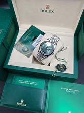 Thumbnail von Rolex Datejust 36 36mm 126234 Mint Green - Jubilee Bracelet Full Stickers Unworn/New condition Full Set 9/2025