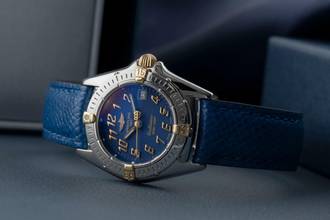 Thumbnail von Breitling Callistino 28 Stahl / Gold Damenuhr Datum Saphirglas Ref. B52345