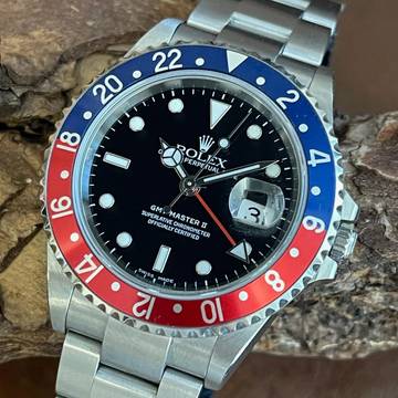  Rolex GMT-Master II GMT-Master II Pepsi FULLSET 2005 LC100 - Ref. 16710 TOP Conditions 