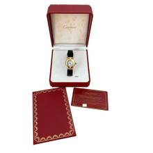 Thumbnail von Cartier Colisee Ladies 24MM yellow gold 18KT quartz Full Set