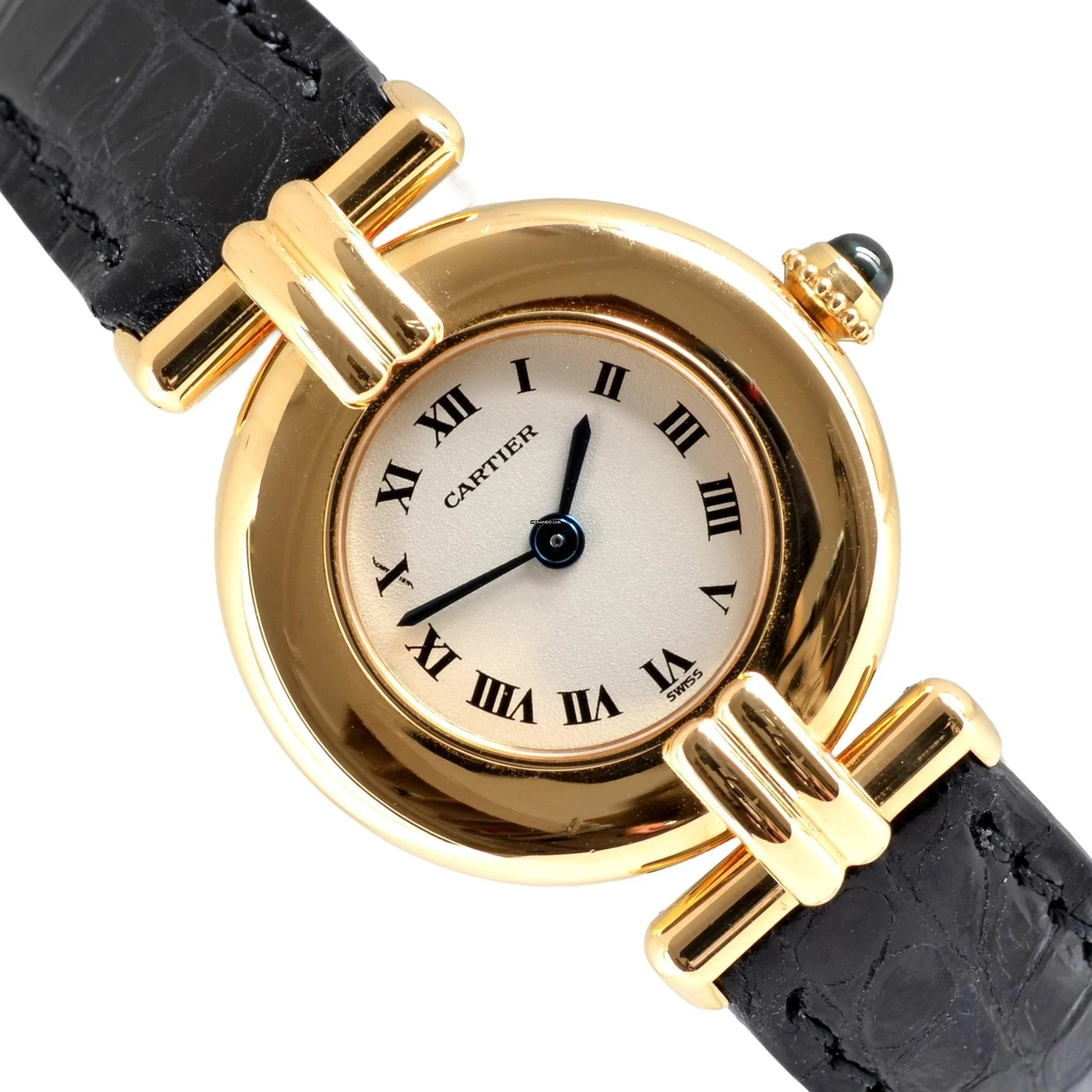 Cartier Colisee Ladies 24MM yellow gold 18KT quartz Full Set