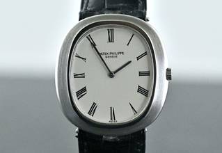 Thumbnail von Patek Philippe Ellipse d'Or 3589 | white gold | Caliber 28-255