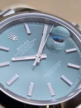 Thumbnail von Rolex Datejust 41 41mm 126300 Green dial Jubilee Bracelet Unworn/New condition Full Set 3-2026