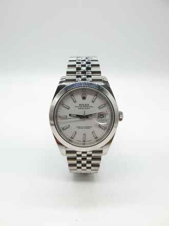  Rolex Datejust 41 ref.126300 - Stahl - Jahr: 2019 - mit B+P Fullset 