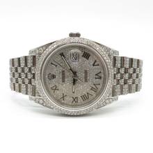 Thumbnail von Rolex Datejust 41 Ice-Out mit Diamanten - ref.126300 - Stahl - Ø 41mm - Jahr: 2021 Fullset