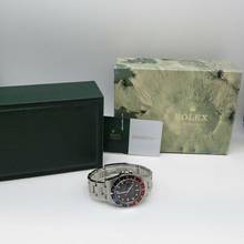 Thumbnail von Rolex GMT-Master ref.16750 - Frisch Revision - Jahr: 1985 Mit Box - Spider Dial