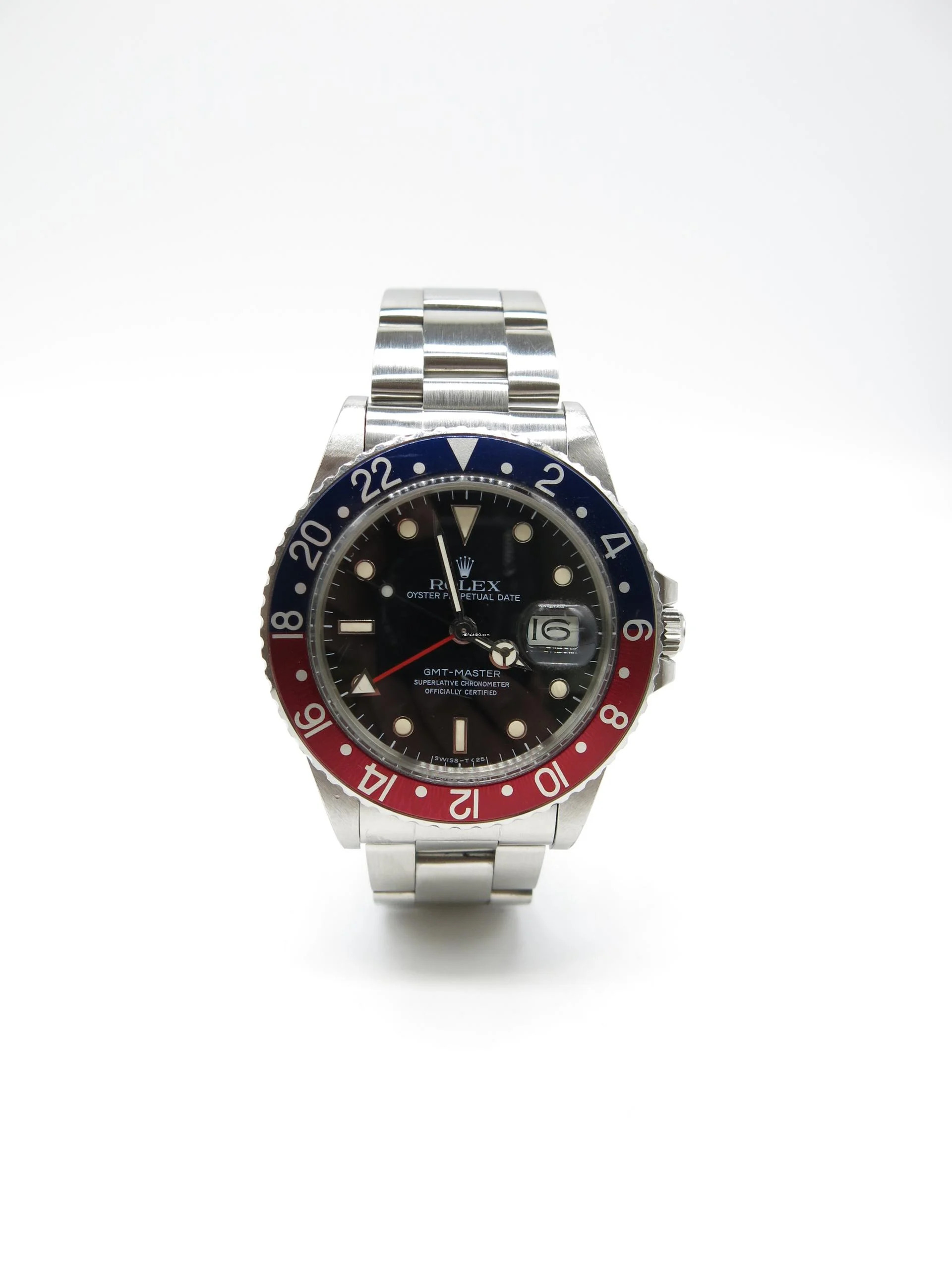  Rolex GMT-Master ref.16750 - Frisch Revision - Jahr: 1985 Mit Box - Spider Dial 