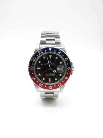  Rolex GMT-Master ref.16750 - Frisch Revision - Jahr: 1985 Mit Box - Spider Dial 