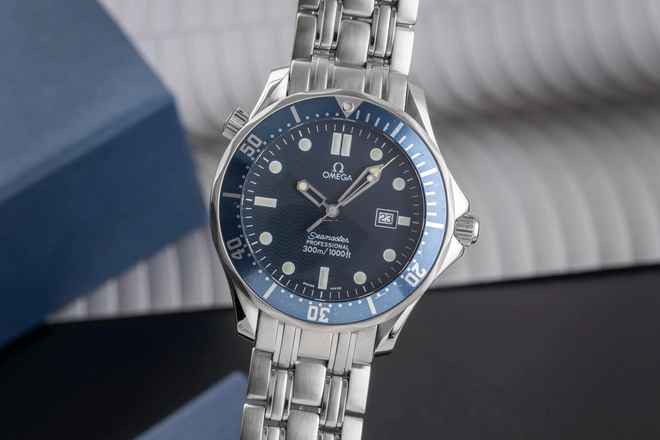  Omega Seamaster Diver 300 M Professional Diver 300M Edelstahl Herrenuhr Ref. 2541.80.00 