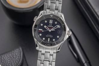 Thumbnail von Omega Seamaster Diver 300 M Midsize Co-Axial Ref 212.30.36.20.01.002 B&P 2014