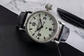 Thumbnail von Chronoswiss Timemaster 44 Edelstahl Handaufzug Herrenuhr Ref. CH6233 B&P 2001