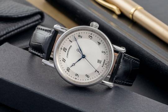  Chronoswiss Kairos Automatik Edelstahl Herrenuhr Ref. CH2823M Klassiker 