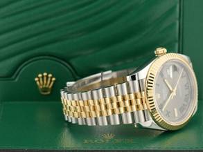 Thumbnail von Rolex Datejust 41 Ii 126333 Wimbledon Dial Gold/steel Jubilee New