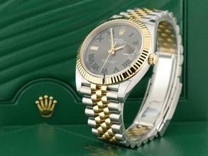Thumbnail von Rolex Datejust 41 Ii 126333 Wimbledon Dial Gold/steel Jubilee New