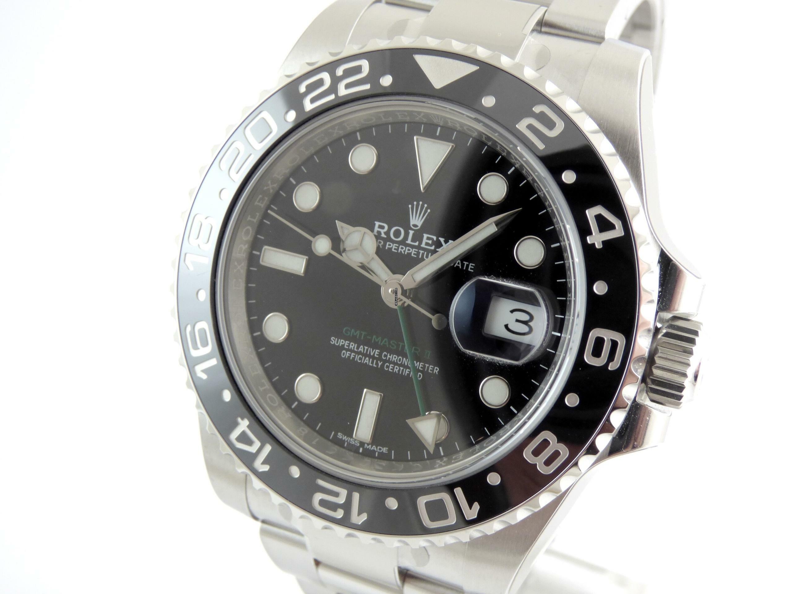  Rolex GMT-Master II NOS / all stickers on the watch 