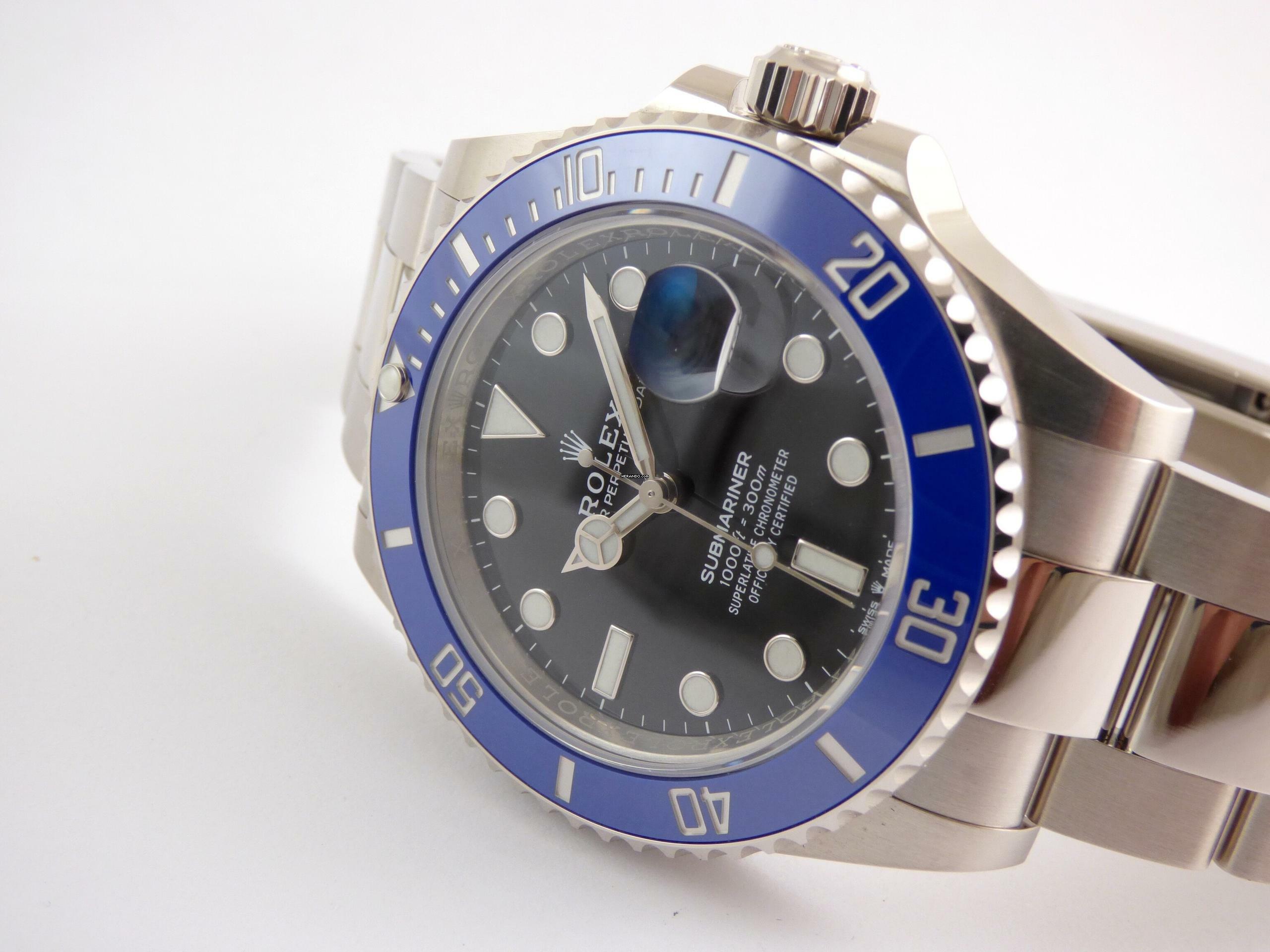 Thumbnail von Rolex Submariner Date whitegold