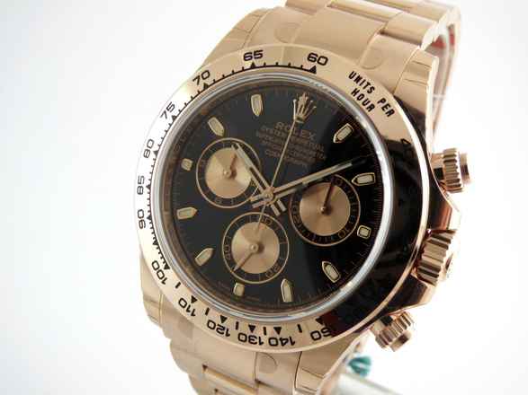 Rolex Daytona Rosegold all sticker on the watch 