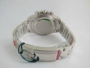 Thumbnail von Rolex Daytona Platinum all stickers / Baquette Diamond Dial