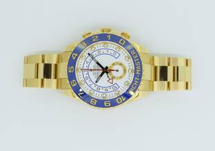 Thumbnail von Rolex Yacht-Master II 18Karat 44mm 116688 Rolex Revison Servicekarte 2021