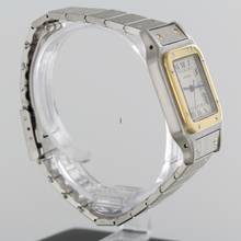 Thumbnail von Cartier Santos Carree DATUM//STAHL/GOLD//GARANTIEKARTE//INKL.REISETASCHE#KS