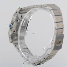 Thumbnail von Cartier Santos Carree DATUM//STAHL/GOLD//GARANTIEKARTE//INKL.REISETASCHE#KS