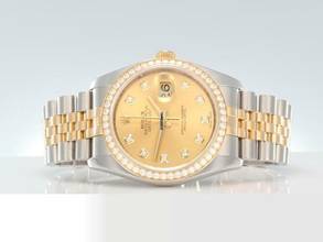Thumbnail von Rolex Datejust 36 36mm 116243 2013 Stahl Gelbgold 750 Diamanten Automatik Gold