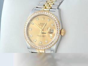 Thumbnail von Rolex Datejust 36 36mm 116243 2013 Stahl Gelbgold 750 Diamanten Automatik Gold