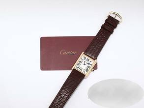 Thumbnail von Cartier Tank Solo Großes Modell Edelstahl Rosegold 750 2019 W5200025 Stahl Gold