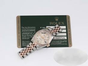 Thumbnail von Rolex Lady-Datejust 26mm 179171 Stahl Roségold 750 Diamanten Automatik Damen