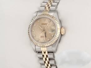 Thumbnail von Rolex Lady-Datejust Edelstahl Gelbgold 750 Diamanten Automatik Gold Stahl Stainless Steel 18kt Yellow Gold Jubilé-band Chronometer Oyster