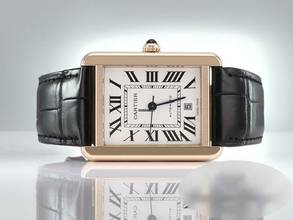 Thumbnail von Cartier Tank Solo Xl Extragroßes Modell Stahl Rosegold W5200026 2017 Automatik