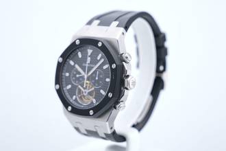 Thumbnail von Audemars Piguet Royal Oak Tourbillon Chronograph 44mm - Box+Papers - 24 Months Warranty - 26377SK.OO.D002CA.01 2010