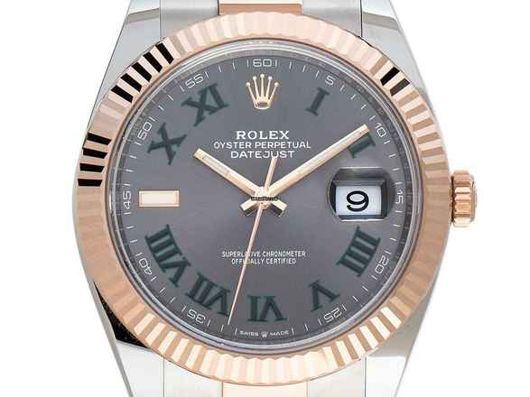  Rolex Datejust 41 Wimbledon Ref.126331 2021 Full Set wie Neu 