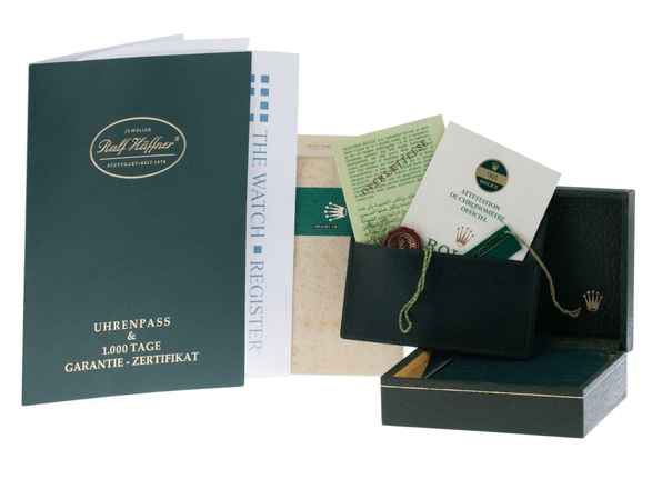  Rolex Oyster Perpetual Date Ref.1500 1975 Full Set sehr gut Vintage 