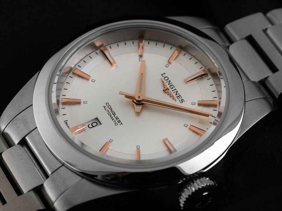  Longines Conquest Ref.L3.320.4.72.6 2025 Full Set Ungetragen 