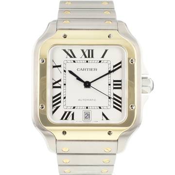  Cartier Santos Large Steel / Gold 