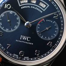 Thumbnail von IWC Portugieser Annual Calendar Blue Dial