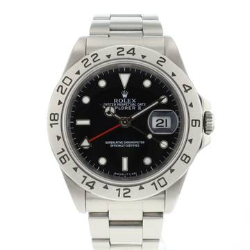  Rolex Explorer II Black Dial Service '22 