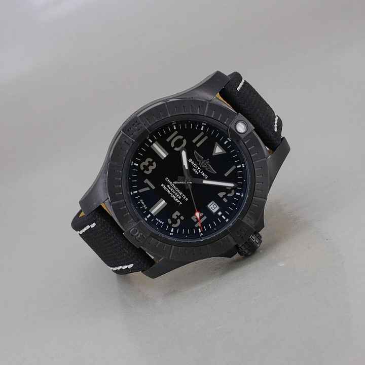  Breitling Avenger Seawolf Automatic 45 Seawolf Night Mission Avenger Automatik Chronometer Full Set Top Zustand 