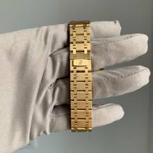 Thumbnail von Audemars Piguet Royal Oak 14790BA 36MM champagne dial yellow gold 18KT Full Set