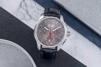 Thumbnail von Union Glashütte Belisar Chronograph Grey Racing Dial Automatik Ref. D002.427A