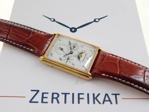 Thumbnail von Chronoswiss Vollkalender Rectangular wie Noveceinto absolute Rarität 27 x 38 mm