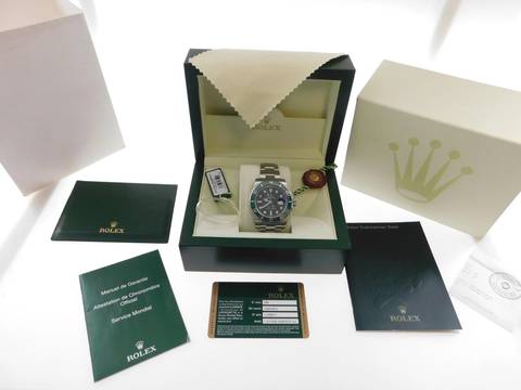  Rolex Submariner Date HULK 116610LV wie Neu Tresoruhr im Full Set incl Hang Tag und allem Zubehör aus 2012 